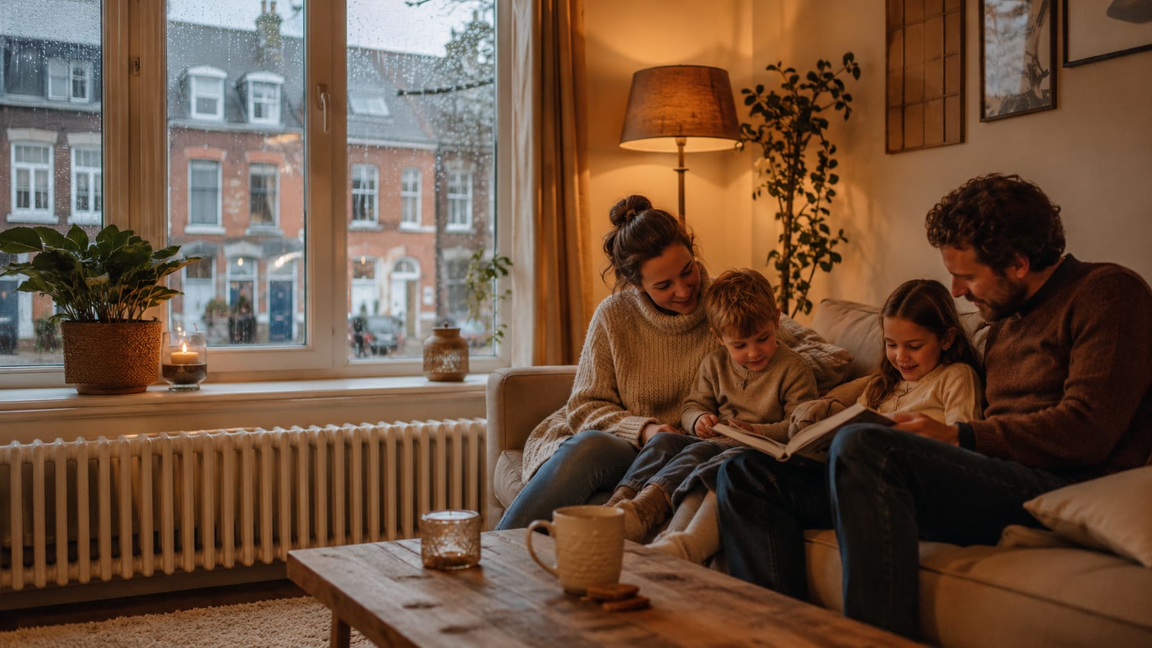 Goed geïsoleerde woning