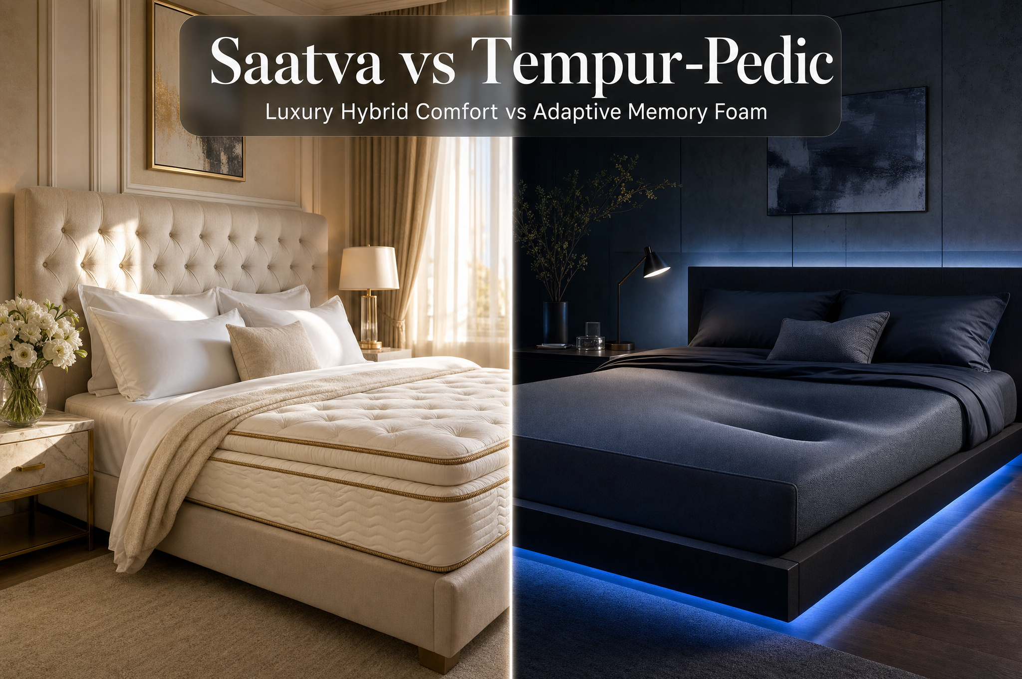 Tempur-Pedic invented modern memory foam and their reputation is real. But in 2026, the value comparison is hard to look away from.